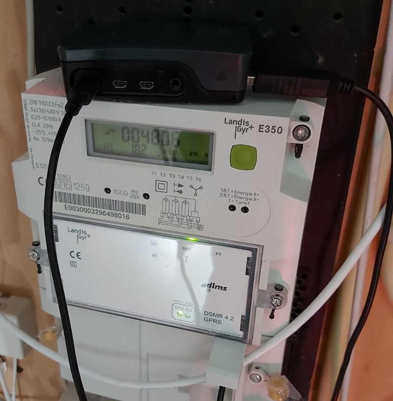 RPi reading smart meter
